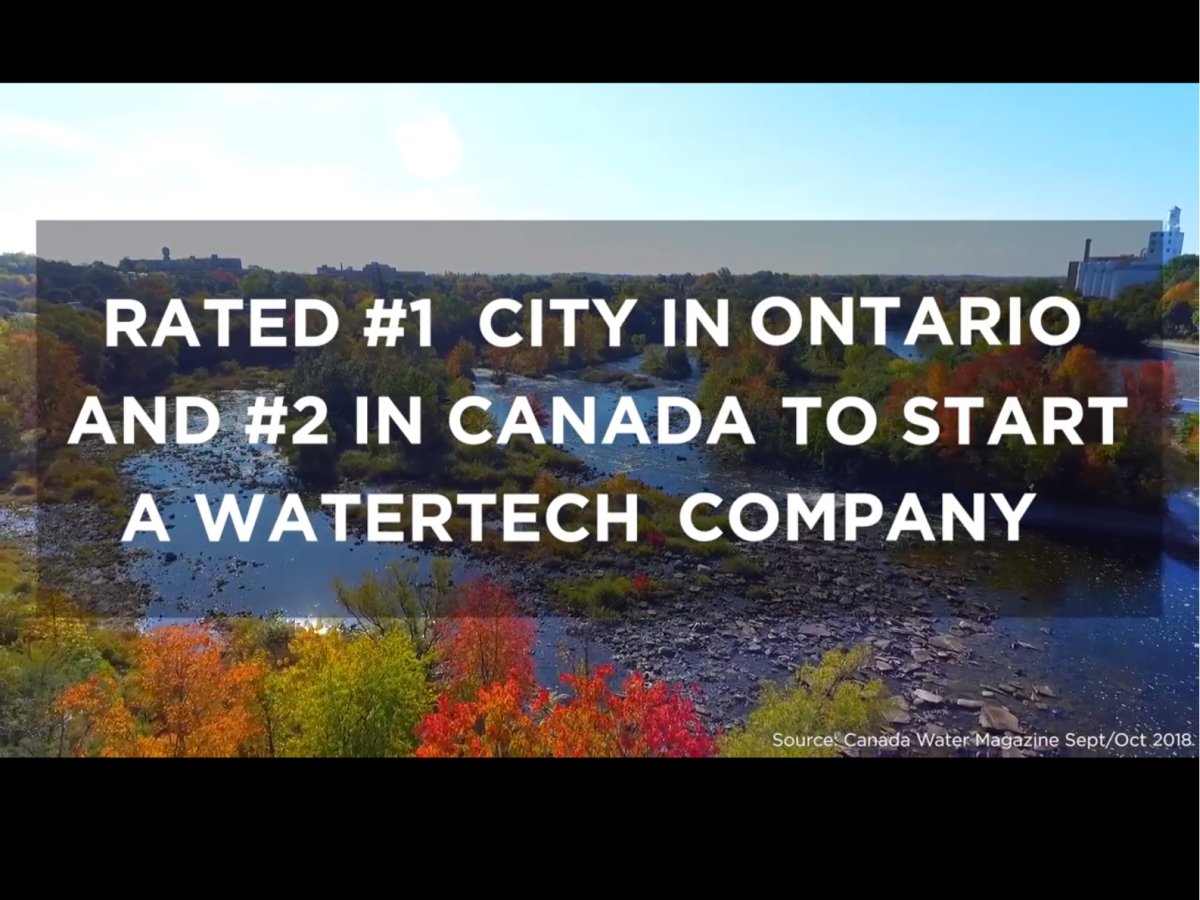 Peterborough Named #2 in Canada for Best WaterTech Startup Location